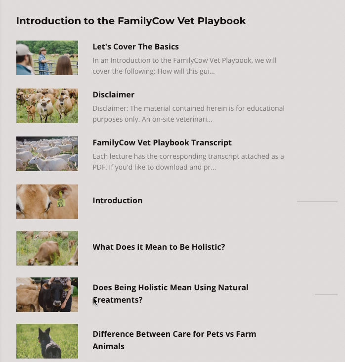 FamilyCow Vet Playbook